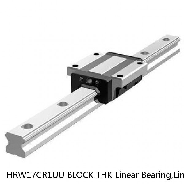 HRW17CR1UU BLOCK THK Linear Bearing,Linear Motion Guides,Wide, Low Gravity Center LM Guide (HRW),HRW-CR Block
