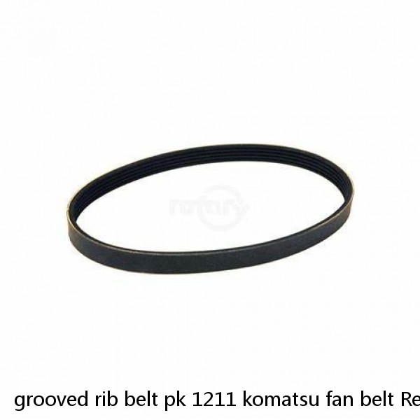 grooved rib belt pk 1211 komatsu fan belt Resist heat