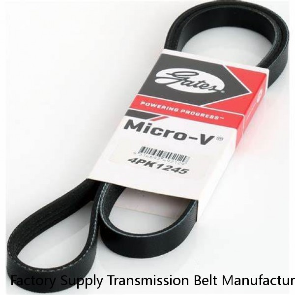 Factory Supply Transmission Belt Manufacturers Rubber Multi-groove Belt V-ribbed Belt