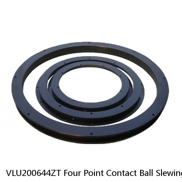 VLU200644ZT Four Point Contact Ball Slewing Bearing Ring