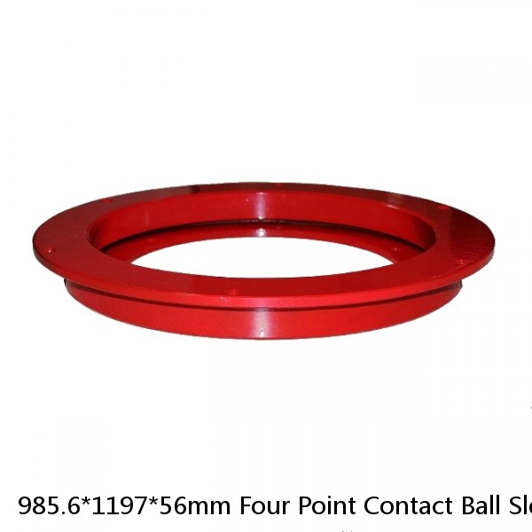 985.6*1197*56mm Four Point Contact Ball Slewing Bearing