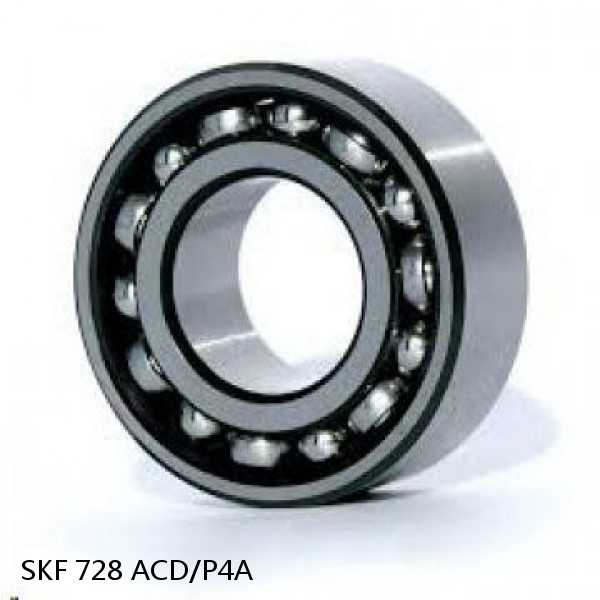 728 ACD/P4A SKF High Speed Angular Contact Ball Bearings