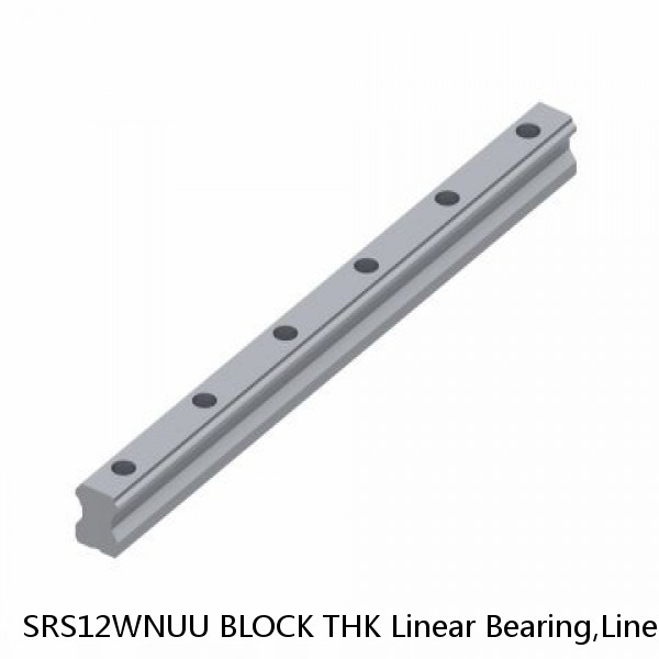 SRS12WNUU BLOCK THK Linear Bearing,Linear Motion Guides,Miniature Caged Ball LM Guide (SRS),SRS-WN Block #1 small image