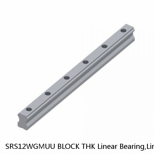 SRS12WGMUU BLOCK THK Linear Bearing,Linear Motion Guides,Miniature LM Guide,SRS-WGM Block #1 small image