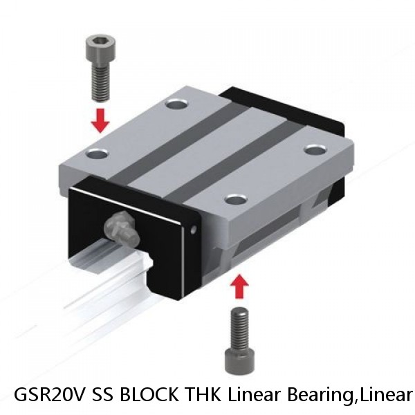 GSR20V SS BLOCK THK Linear Bearing,Linear Motion Guides,Separate Type (GSR),GSR-V Block