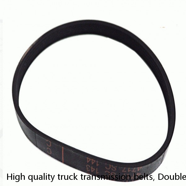 High quality truck transmission belts, Double grooved rib fan belts 12DPK are suitable for JAC Valin trucks. #1 small image