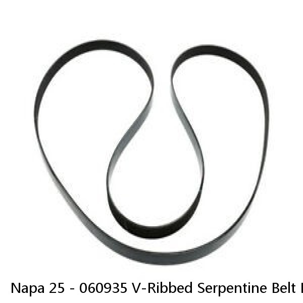 Napa 25 - 060935 V-Ribbed Serpentine Belt K060935, Micro-V 6PK2374 #1 small image