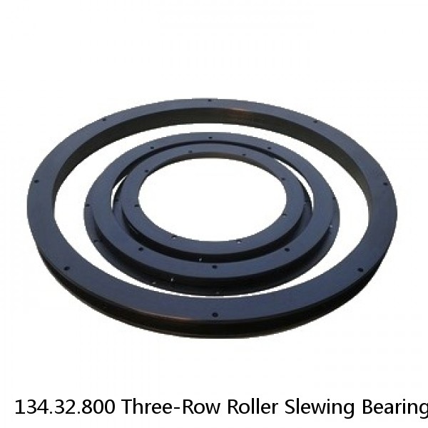 134.32.800 Three-Row Roller Slewing Bearing Ring Turntable #1 small image