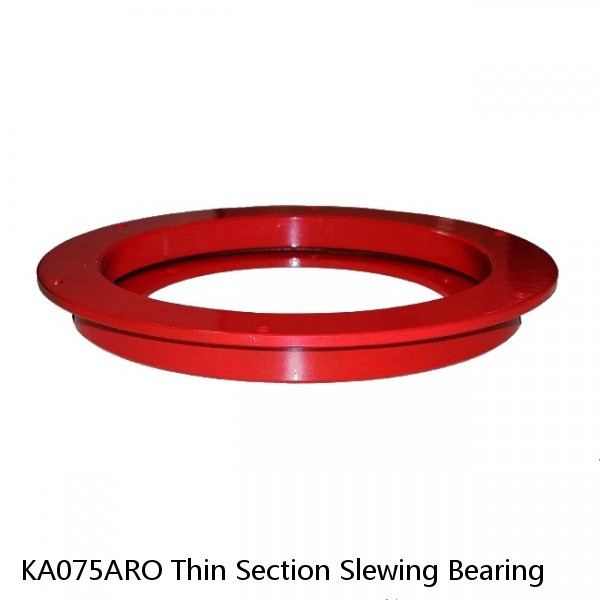 KA075ARO Thin Section Slewing Bearing #1 small image