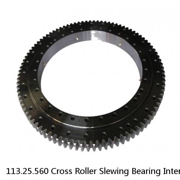 113.25.560 Cross Roller Slewing Bearing Internal Gear #1 small image