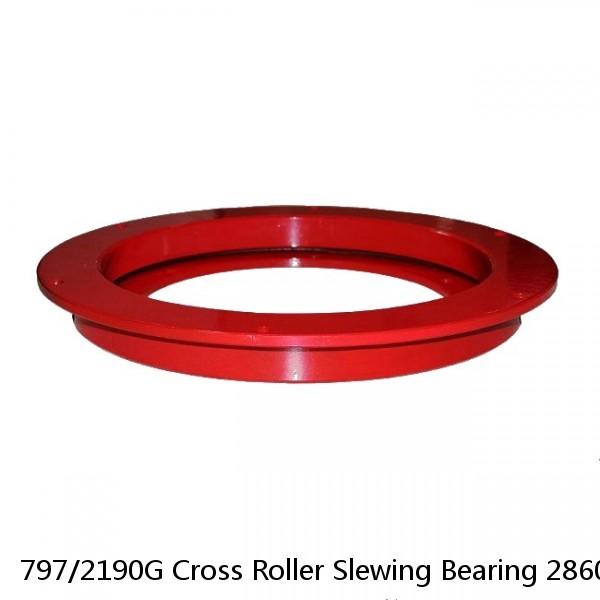 797/2190G Cross Roller Slewing Bearing 2860*2190*300mm #1 small image