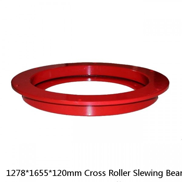 1278*1655*120mm Cross Roller Slewing Bearing #1 small image