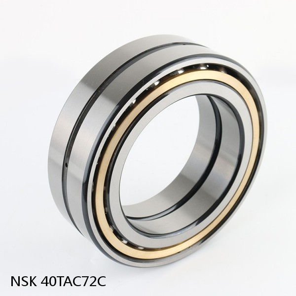 40TAC72C NSK Ball Screw Support Bearings #1 image