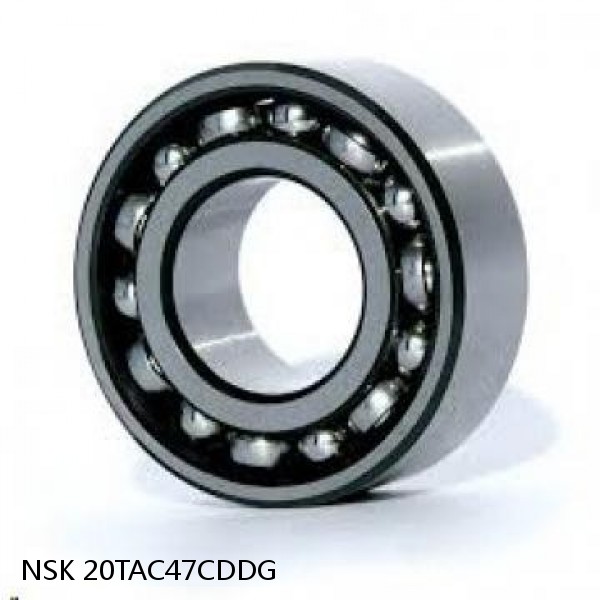 20TAC47CDDG NSK Ball Screw Support Bearings #1 image