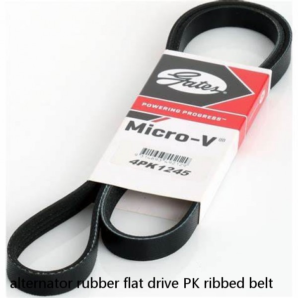 alternator rubber flat drive PK ribbed belt #1 image