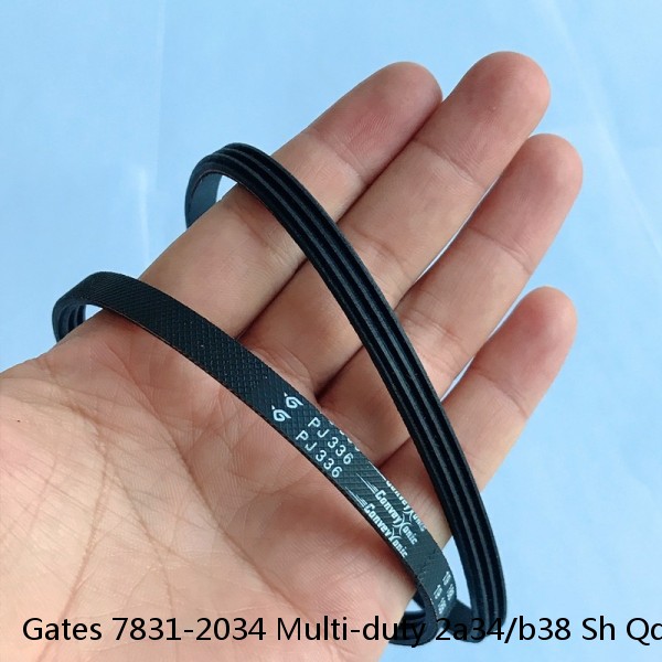 Gates 7831-2034 Multi-duty 2a34/b38 Sh Qd Vulcomount 2 Groove V-belt Sheave #1 image